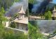 Incendiu de proporții în apropierea mănăstirii Voroneț. Mobilizare de amploare a pompierilor - VIDEO