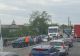 Accident în lanţ pe DN 1, la Bărcăneşti. Trafic blocat şi deviat pe sensul spre Bucureşti - FOTO