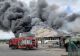 Incendiu uriaș la o hală de termopane. A fost emis mesaj RO-Alert - VIDEO