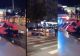 Accident teribil la Iași. Un motociclist a intrat într-un refugiu pentru pietoni, după șicane în trafic cu 2 șoferi - FOTO/VIDEO