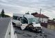 Accident grav în Dolj: Un microbuz s-a ciocnit cu o cisternă
