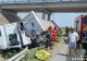 Tragedie rutieră pe A1 București-Pitești: 3 morți și 4 răniți, după ce o dubiță a fost spulberată de un TIR - FOTO/VIDEO