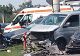 Accident grav, în Oradea: trei mașini s-au făcut ghem, în urma unui impact deosebit de violent