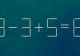 Test IQ pentru genii. Poți corecta ecuația 3-3+5=6