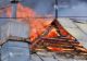 Incendiu nimicitor! Două locuinţe şi două anexe gospodăreşti distruse