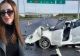 O celebră influenceriță de 24 de ani a murit pe loc, într-un accident groaznic. Mașina s-a făcut bucăți
