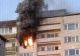 INCENDIU puternic la etajul 9 al unui bloc din Sibiu! 60 de persoane, printre care și copii, au fost evacuate de urgență 