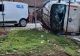 Grav accident rutier din cauza unui șofer de 22 de ani care nu a acordat prioritate: o ambulanță răsturnată în urma impactului