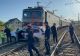 Tragedie pe calea ferată. Un bărbat a murit, după ce mașina a fost lovită în plin de tren, la Podul Iloaiei - FOTO