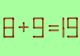 TEST IQ la început de săptămână! Cum poți corecta ecuația „8 + 9 = 19” mutând un singur băț de chibrit?