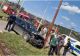 Accident grav în Harghita. O mașină în care se aflau trei persoane a fost lovită de tren. Care este starea victimelor 