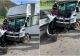 Accident cu trei victime în județul Hunedoara. O camionetă a intrat cu toată viteza într-un cap de pod 