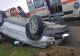 Grav accident rutier: o mașină s-a răsturnat. Victimele sunt o femeie și doi copii