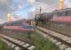 Alertă în Prahova. Un incendiu a izbucnit la locomotiva unui tren care tracta 36 de vagoane cu țiței
