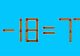 Test IQ la final de săptămână. Doar cele mai inteligente persoane pot corecta 1-18=77