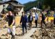 Ajutor din Maramureș pentru sinistrații din Broșteni: șapte camioane cu materiale de construcții au ajuns la oameni