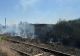 Incendiu de vegetație uscată în Timiș. Au fost afectate traverse de cale ferată
