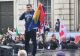George Simion, discurs incendiar în mijlocul protestatarilor din Londra. „Dictatura este impusă de Emmanuel Macron și Ursula von der Leyen”