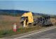Trafic blocat pe pe DN 1, în judeţul Braşov. O cisternă încărcată cu acid sulfuric s-a răsturnat 