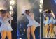 Incident neobișnuit la un concert: cântăreața a fost lovită de o dronă pe scenă