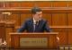  Strategie de apărare cu rânjete la pupitrul Parlamentului. Nicușor Dan a început să râdă în timpul discursului despre manipulare -VIDEO 