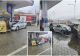 Accident într-o benzinărie din judeţul Bistriţa-Năsăud. 1.000 de litri de motorină au curs dintr-un bazin 