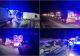 Alertă în județul Suceava. Un microbuz cu 11 persoane s-a răsturnat pe șosea-FOTO