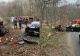 Accident rutier grav în Cluj. Trei persoane sunt în stare critică, după ce două mașini s-au ciocnit frontal 