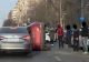 Accident grav în București: mai multe mașini implicate, una răsturnată. Traficul pe Șoseaua Ștefan cel Mare, paralizat. O femeie a ajuns la spital - FOTO