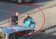 Curier, atacat cu ranga de un șofer, în Cluj: momentul, filmat de martori. Imagini, șocante 