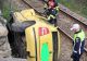 Accident cu victime pe Valea Oltului. Trei autoturisme, implicate. Unul dintre ele s-a răsturnat pe marginea unei căi ferate. O persoană, resuscitată