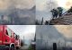 Incendiu de proporții în județul Hunedoara. Două case au fost mistuite de flăcările care amenință și alte imobile din vecini - FOTO