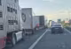 Accident pe Autostrada A1 București–Pitești. Trei TIR-uri implicate, un șofer rănit. Trafic restricționat - VIDEO