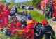 Accident grav în județul Mureș: șase răniți, unul în stare gravă, după ce un autoturism s-a răsturnat. Traficul este blocat