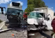 Accident teribil în județul Sălaj. Un bărbat de 33 de ani a murit, după ce două autoutilitare s-au ciocnit frontal