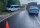 Microbuz ieșit de pe carosabil pe DN14, în județul Sibiu: cinci persoane, între care doi copii, la spital