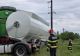 Accident feroviar în Giurgiu: un tren marfar a lovit o cisternă încărcată cu motorină. Sunt scurgeri de lichid