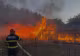 Incendiu puternic într-o localitatea din Bistrița-Năsăud: 80 de animale au murit 