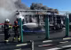Incendiu puternic pe autostrada A1. Un autotren încărcat cu frigorifice a fost cuprins de flăcări pe sensul Timișoara - Deva