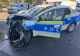 Urmărire ca în filme în Craiova: un șofer a lovit o autospecială de poliție și a încercat să fugă