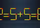 Test IQ cu chibrituri. Poți corecta ecuația 2 = 5+5 = 6 mutând un singur băț? Puțini găsesc răspunsul