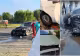 Accident în lanț la Dragonul Roșu: o șoferiță a avariat 12 mașini parcate. Două persoane au ajuns la spital