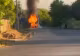 Un TIR a luat foc în Iași. Cabina camionului a fost cuprinsă complet de flăcări - VIDEO