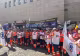 Protest masiv în fața Ministerului Sănătății. Angajații din sistem au ieșit în stradă din cauza legii salarizării