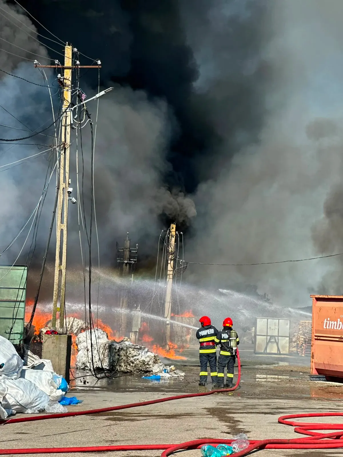 incendiu in prahova