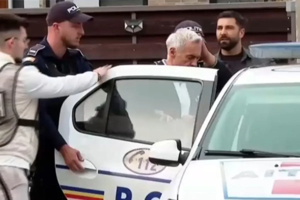 Călin Georgescu, dus în arest / Sursa foto - Captură video