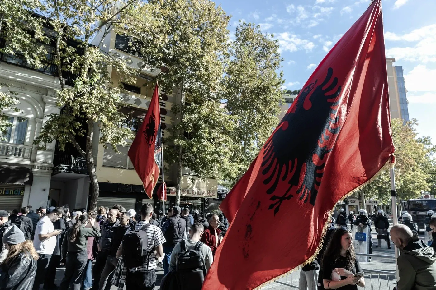 albania proteste