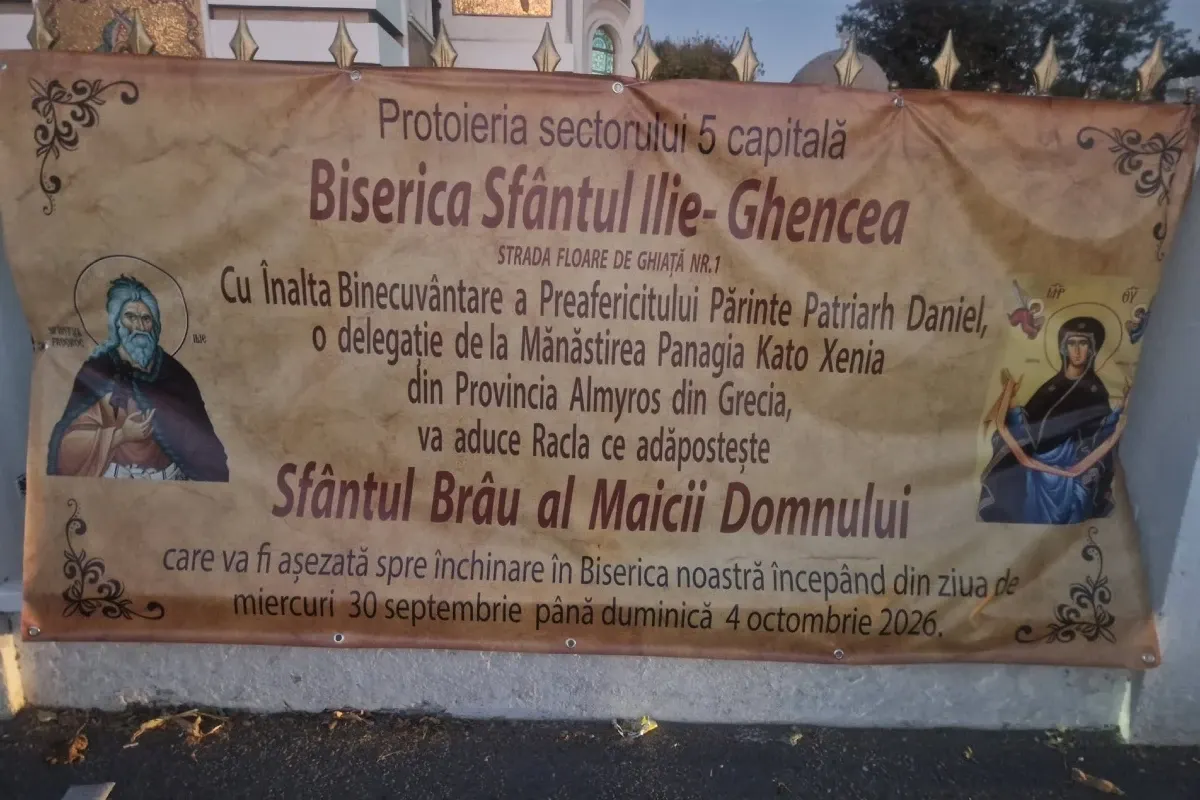 Brâul Maicii Domnului / Sursa foto - Realitatea.net