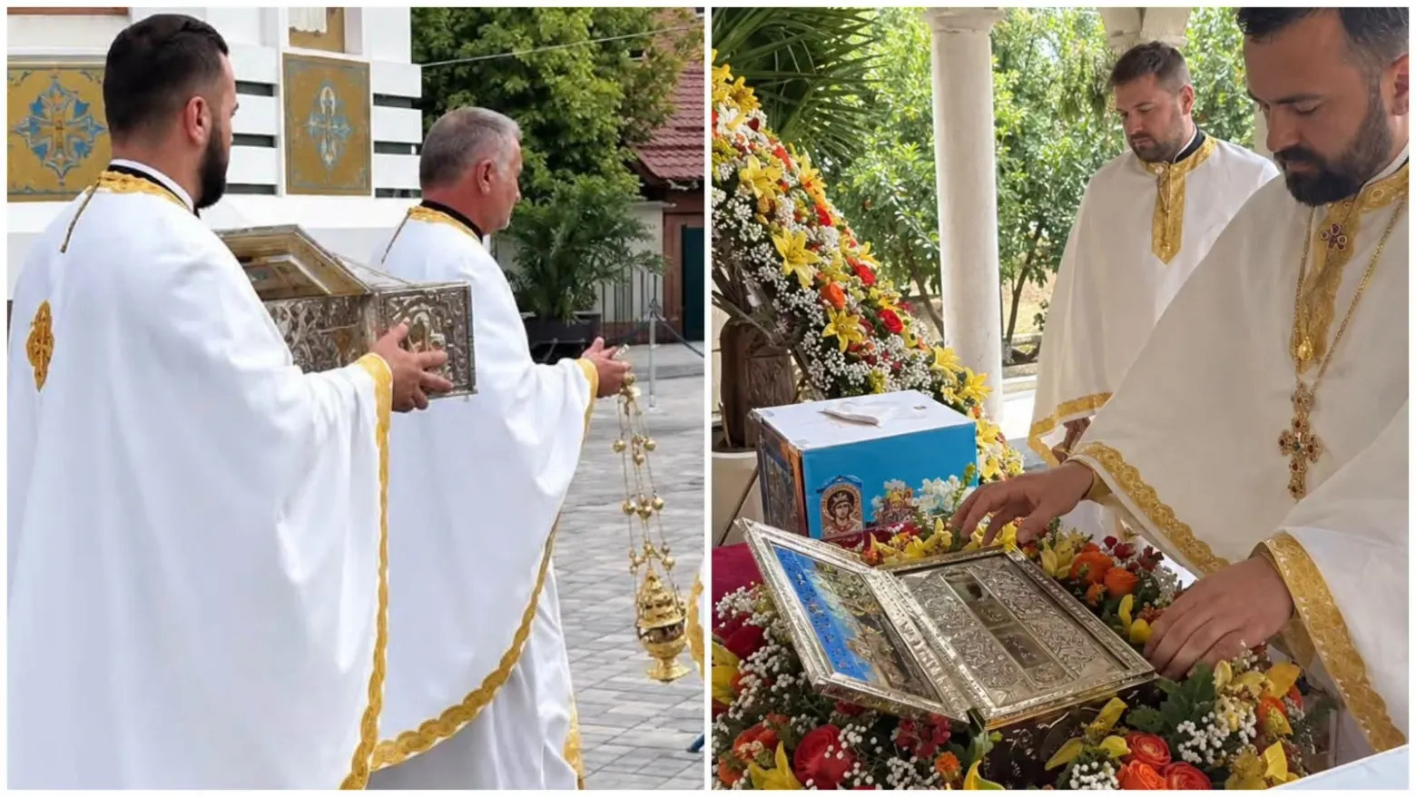 Brâul Maicii Domnului / Sursa foto - Agenția de Știri Basilica