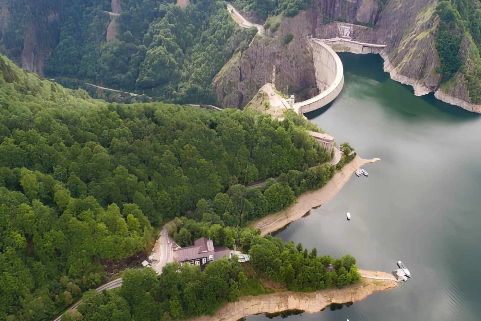 Lacul Vidraru - România